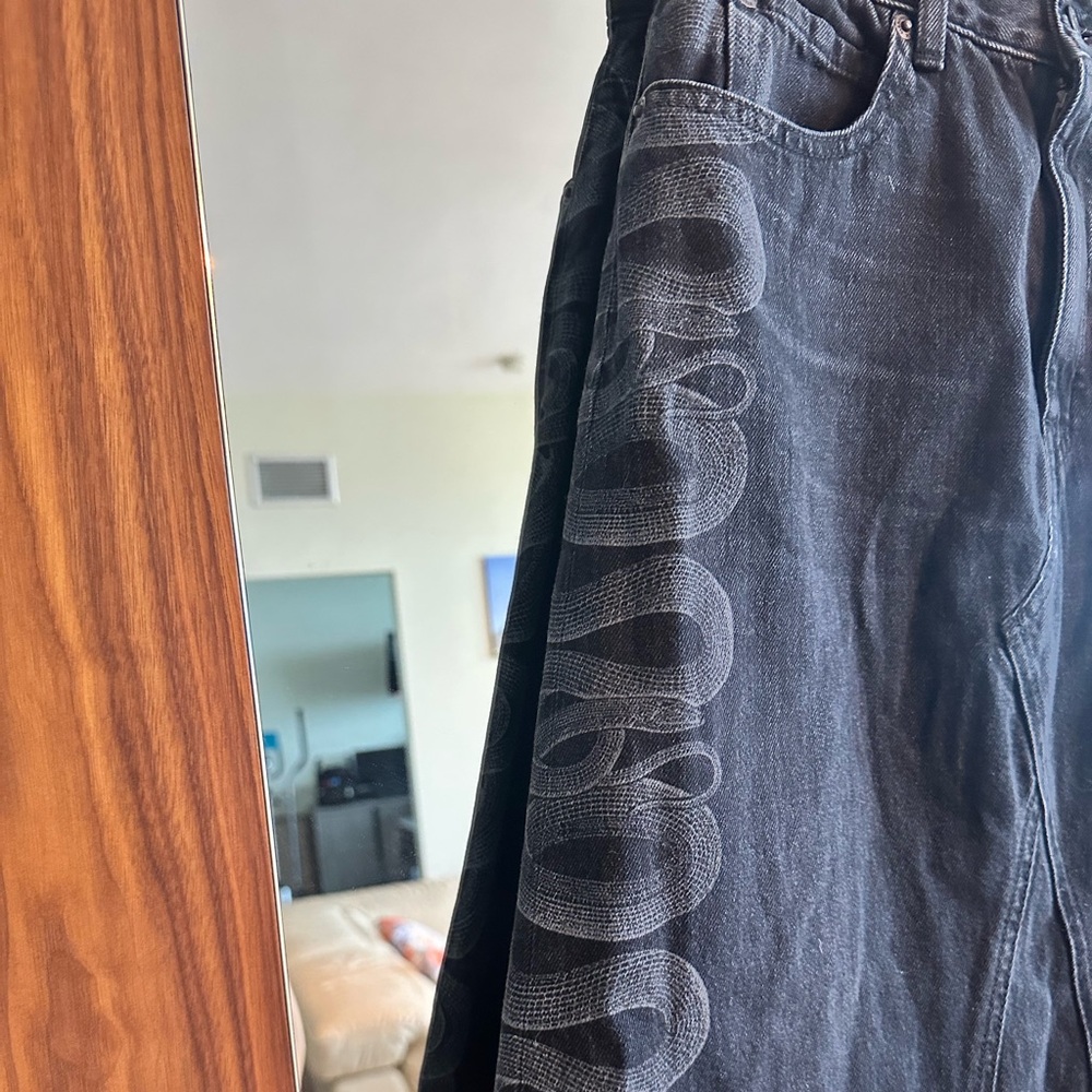 Hysteric Glamour Jean Skirt - Picture 4 of 5